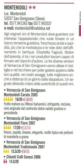 L'Espresso's Tasting Notes