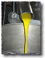 The oil from the press
