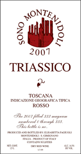 TRIASSICO - rosso di Toscana igt Montenidoli